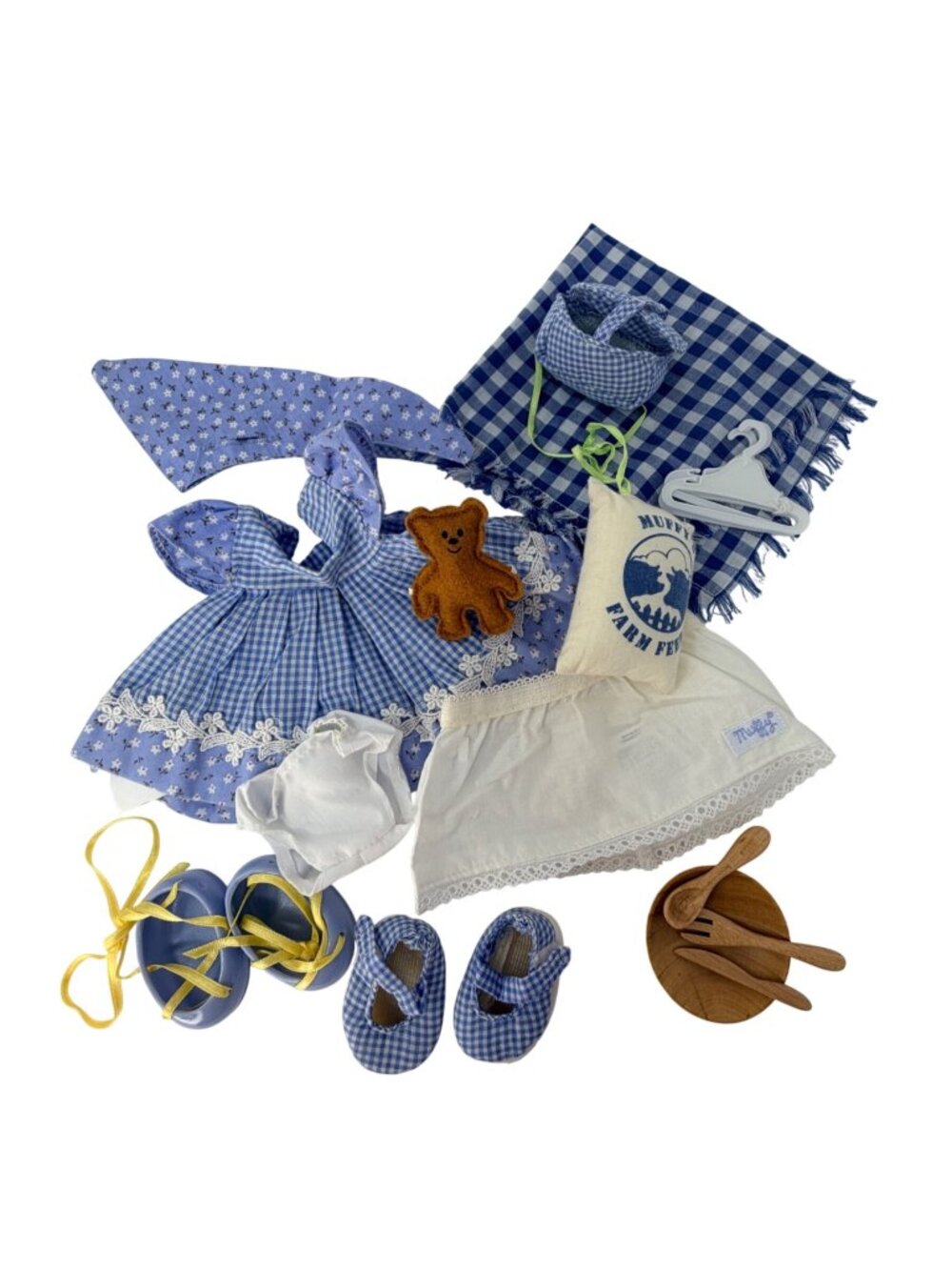Muffy VanderBear Down on the Farm Outfit Set Accessories + Extras